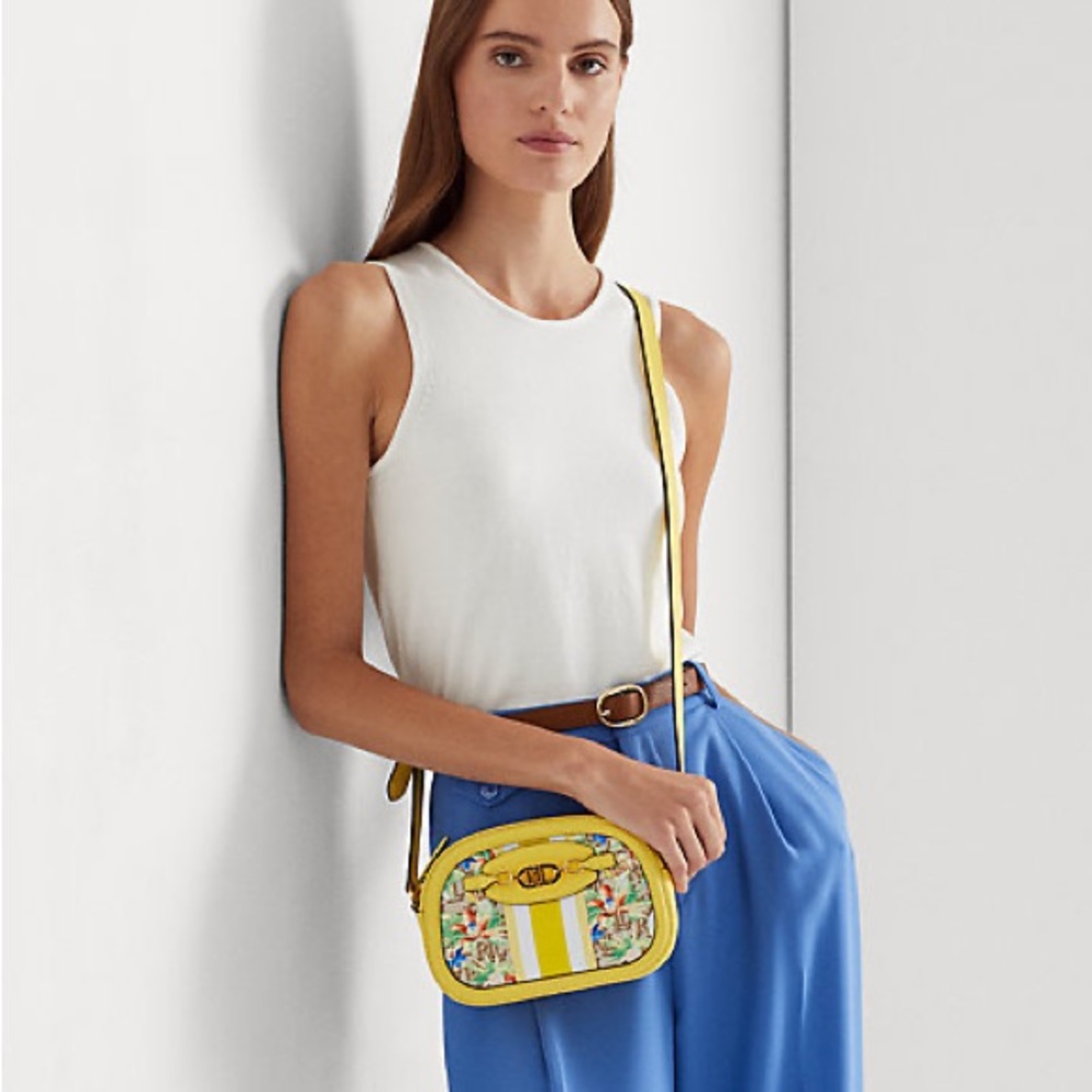 ralph lauren Monogram Medium Jordynn Crossbody Bag